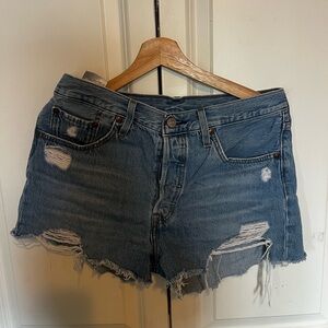 Levi 501 Denim shorts